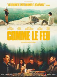 affiche display site de COMME LE FEU de Philippe Lesage